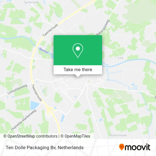 Ten Dolle Packaging Bv map