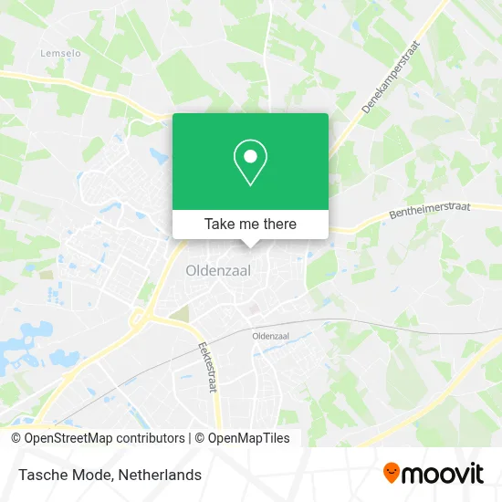 Tasche Mode map