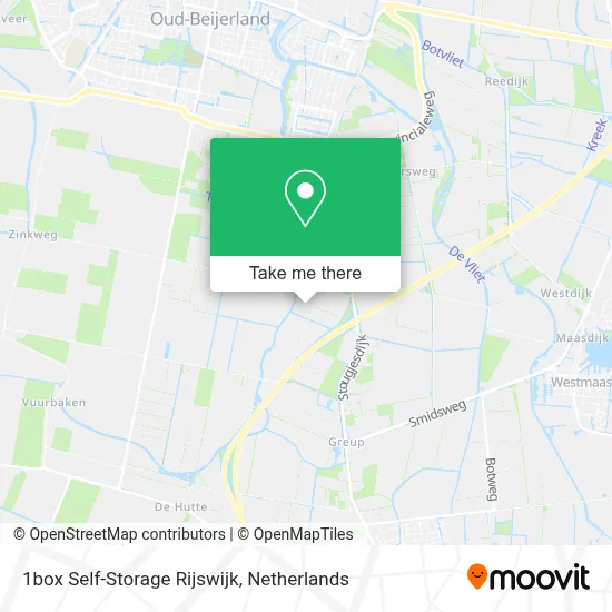 1box Self-Storage Rijswijk map