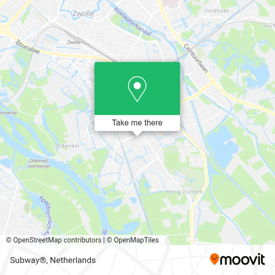 Subway® map