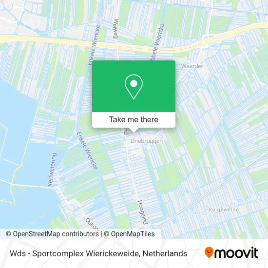 Wds - Sportcomplex Wierickeweide map