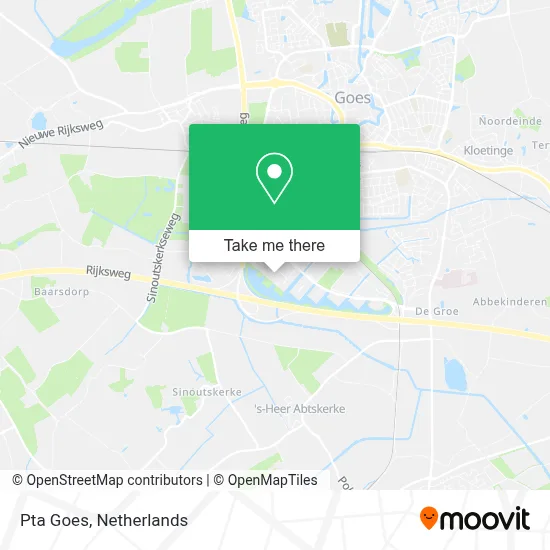 Pta Goes map