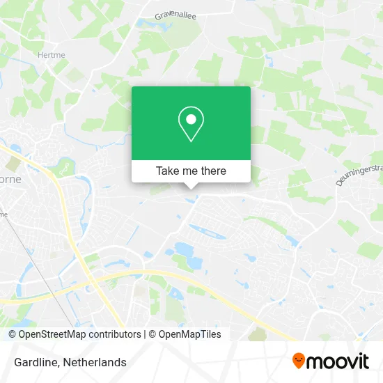 Gardline map