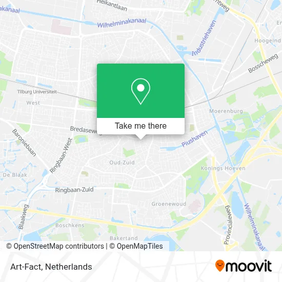 Art-Fact map