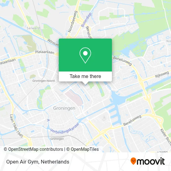 Open Air Gym map