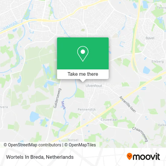 Wortels In Breda map