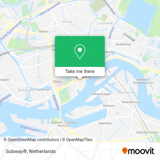 Subway® map