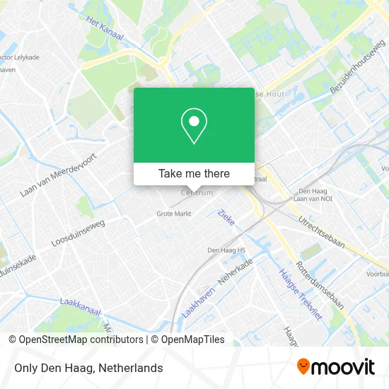 Only Den Haag map