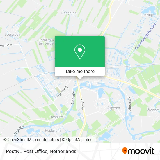 Postnl Postkantoor map