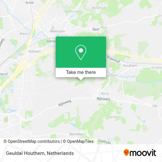 Geuldal Houthem map