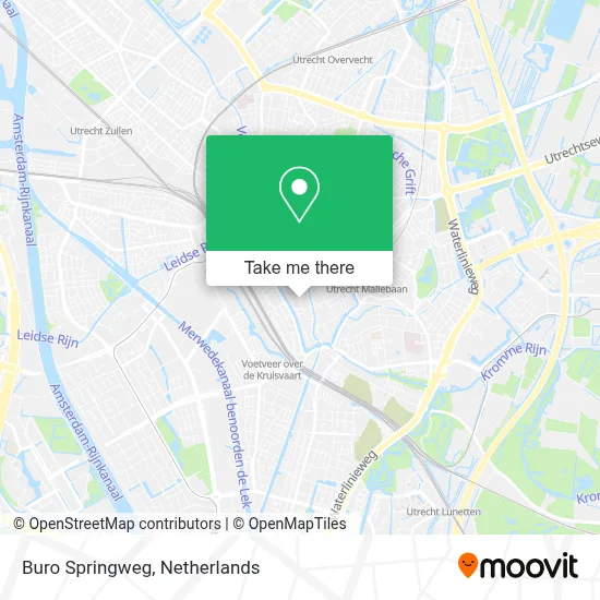 Buro Springweg Karte