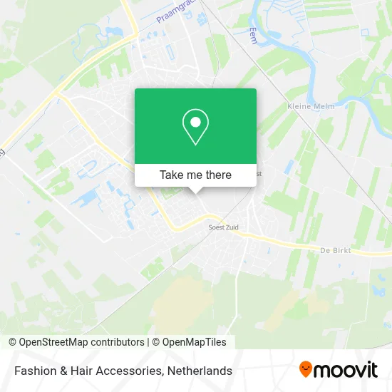 Fashion & Hair Accessories map