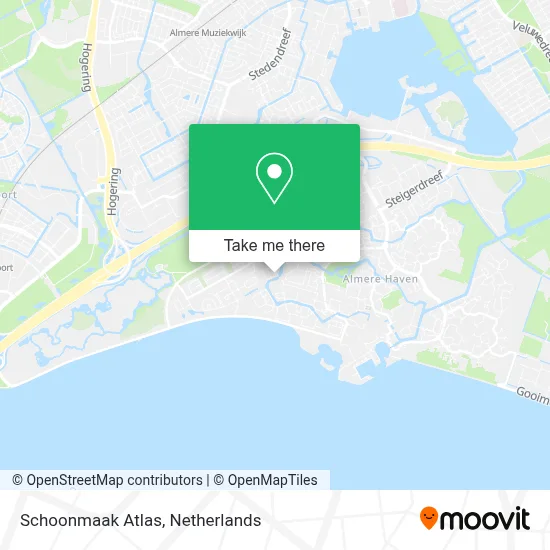 Schoonmaak Atlas map