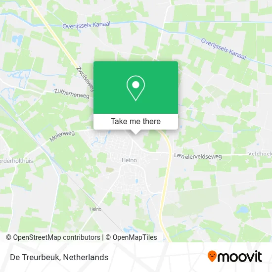 De Treurbeuk map