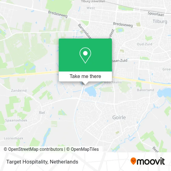 Target Hospitality map