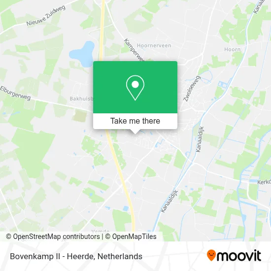 Bovenkamp II - Heerde map