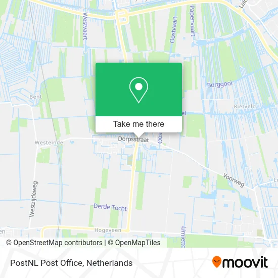 Postnl Postkantoor map