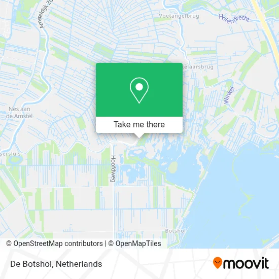 De Botshol map