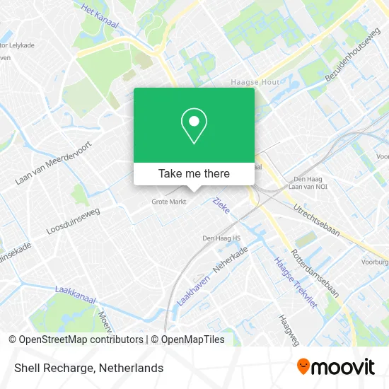 Shell Recharge map
