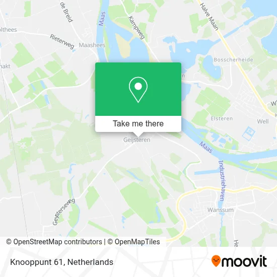Knooppunt 61 map