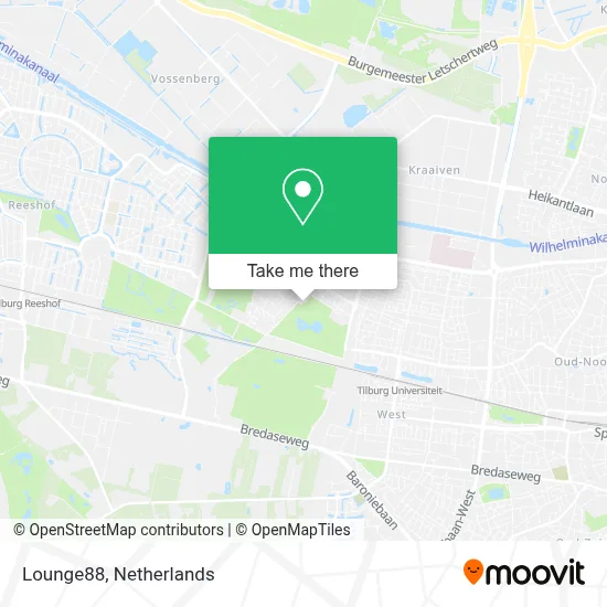 Lounge88 map