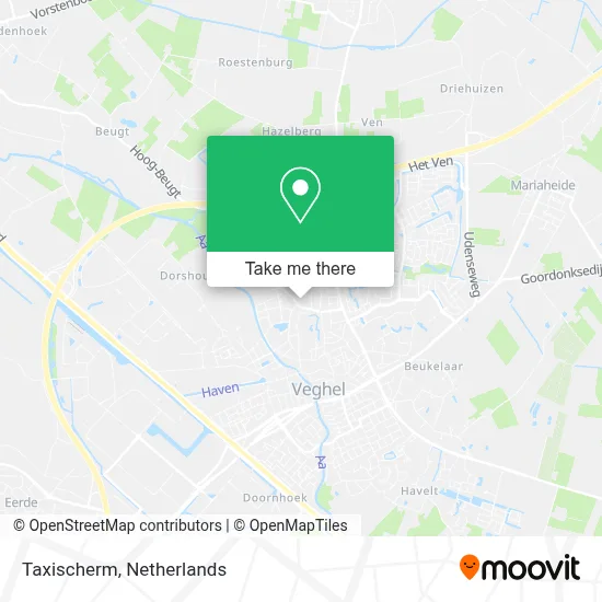 Taxischerm map