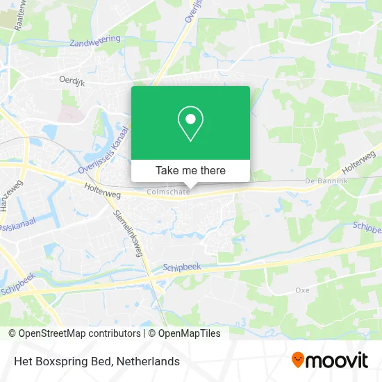 Het Boxspring Bed Karte