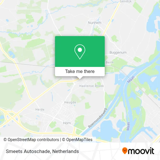 Smeets Autoschade map