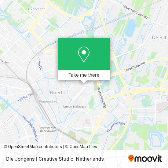 Die Jongens | Creative Studio map