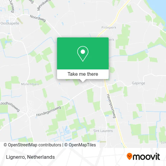 Lignerro map