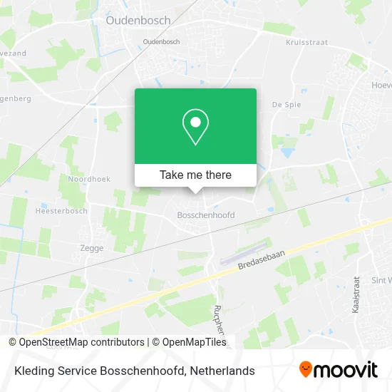 Kleding Service Bosschenhoofd Karte