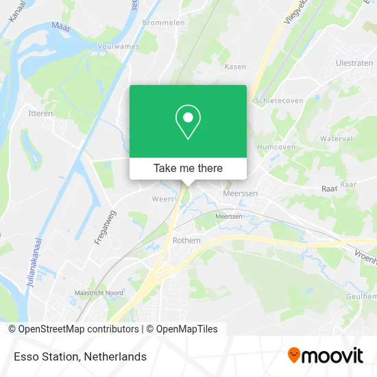 Esso Station map
