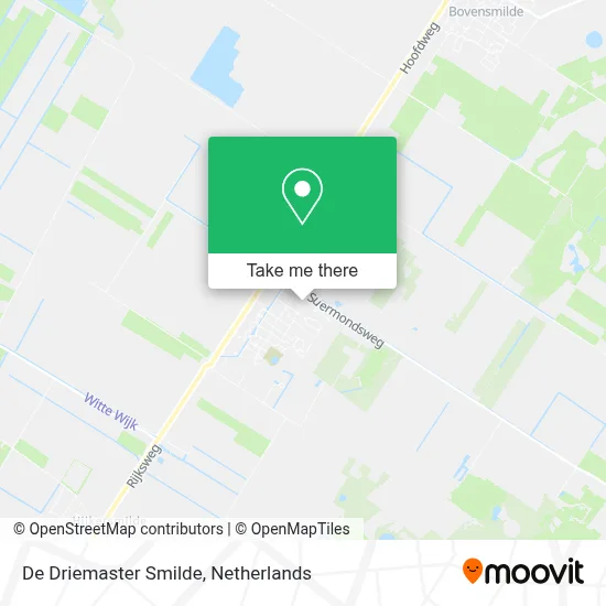 De Driemaster Smilde map