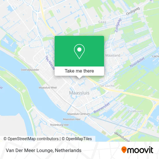 Van Der Meer Lounge map
