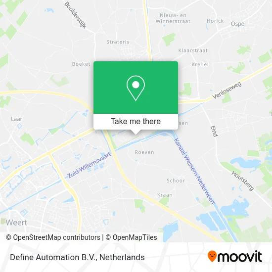 Define Automation B.V. map
