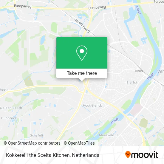 Kokkerelli the Scelta Kitchen map