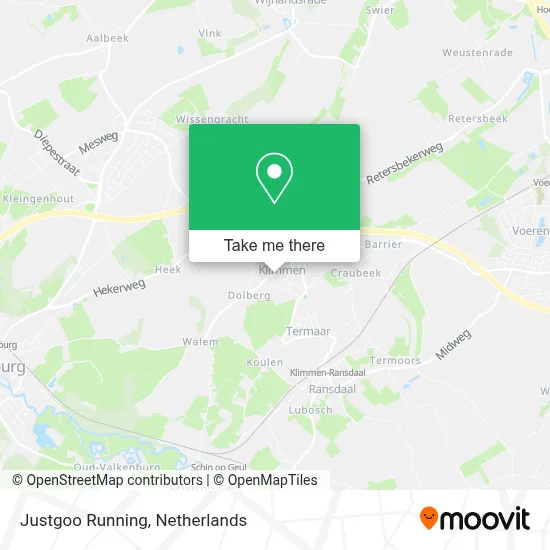 Justgoo Running map