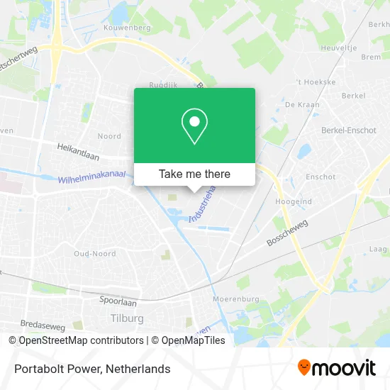 Portabolt Power map