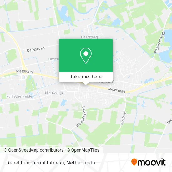 Rebel Functional Fitness map