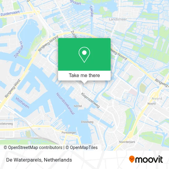 De Waterparels map