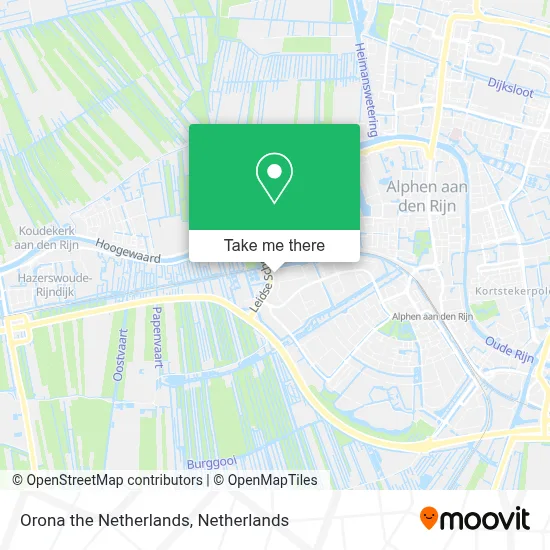 Orona the Netherlands map
