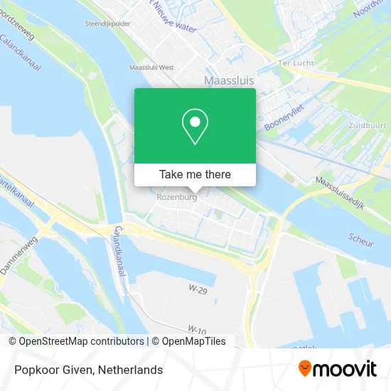 Popkoor Given map