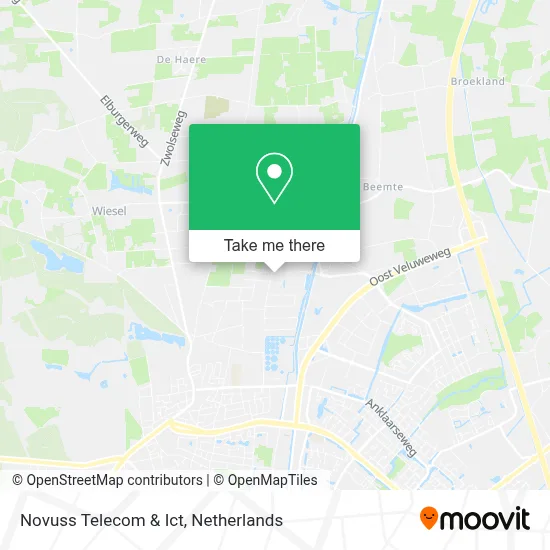 Novuss Telecom & Ict map