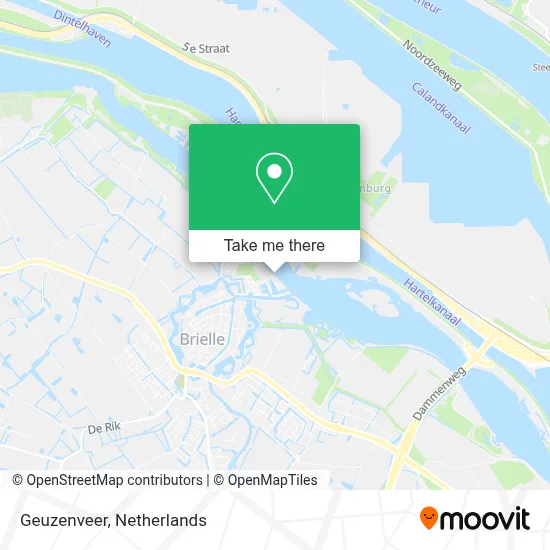 Geuzenveer map