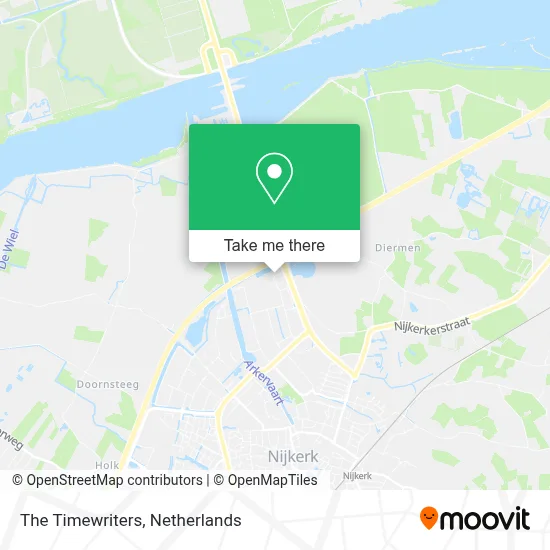 The Timewriters map