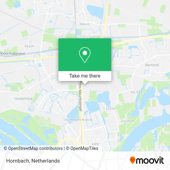 Hornbach map