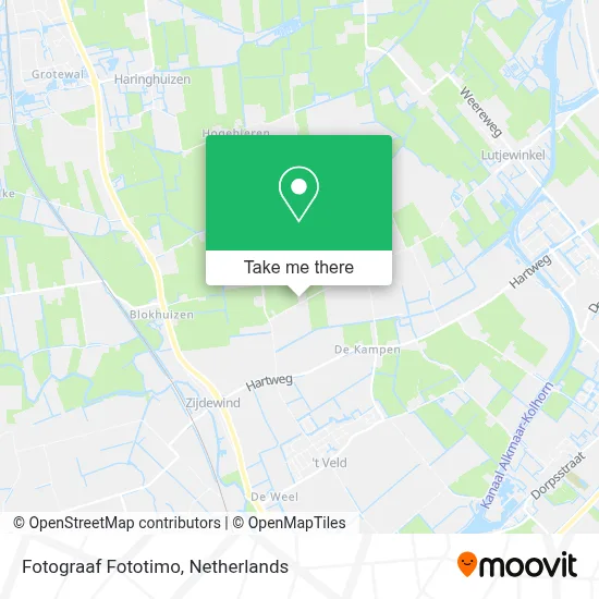 Fotograaf Fototimo map