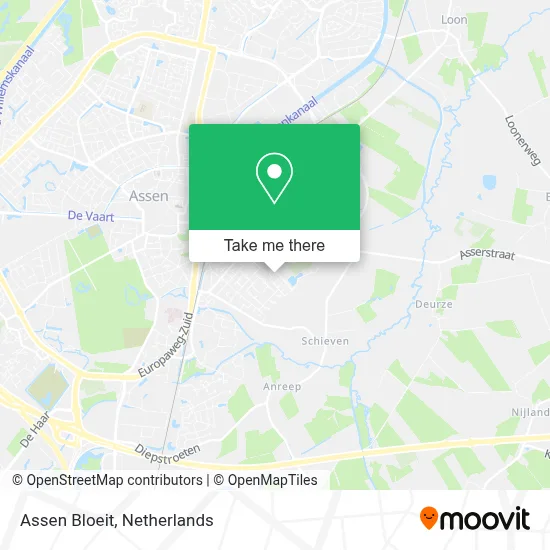 Assen Bloeit map