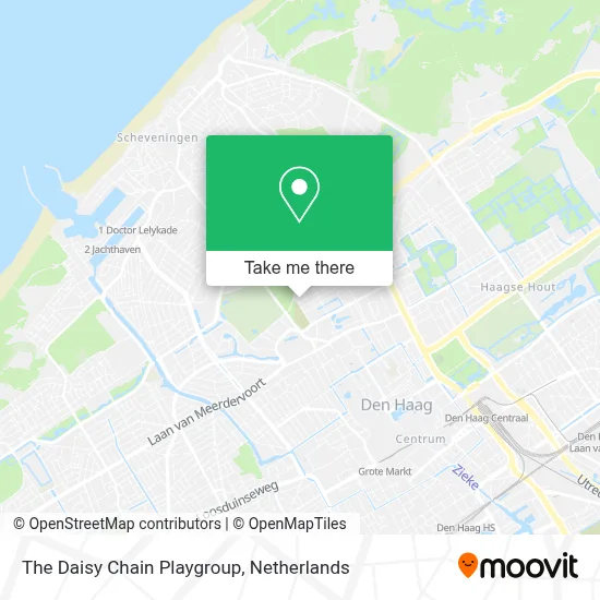 The Daisy Chain Playgroup map