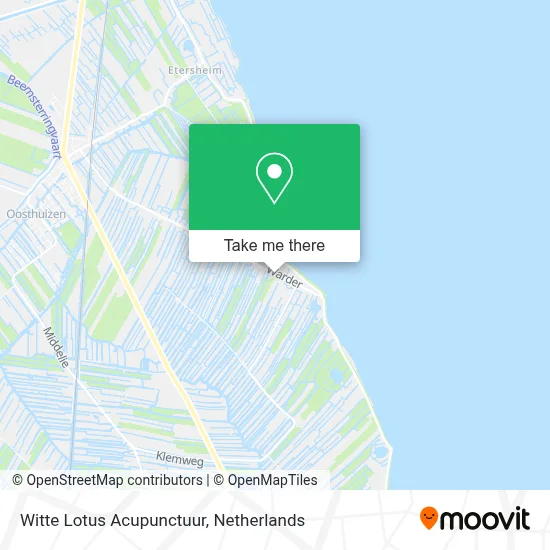 Witte Lotus Acupunctuur map